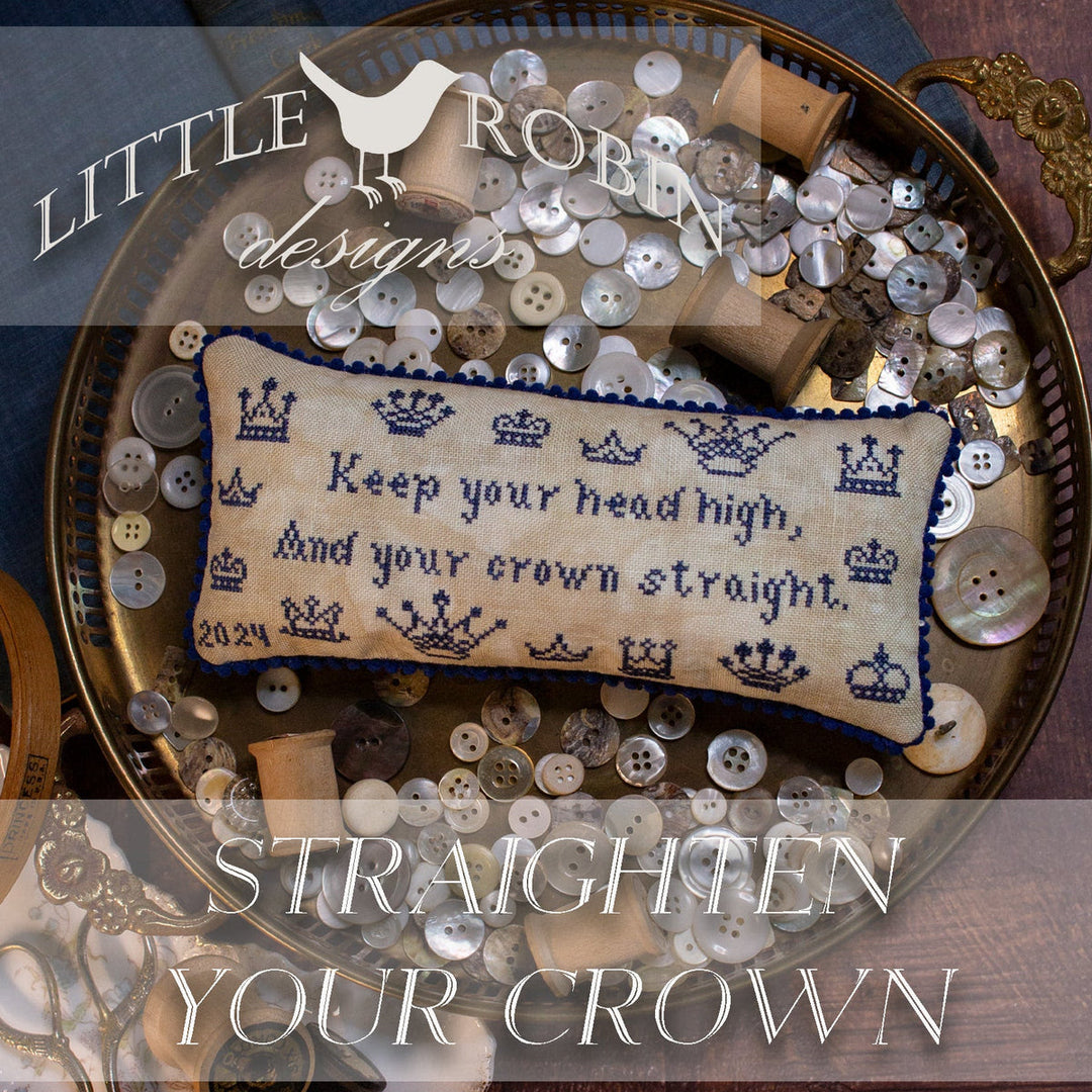 Straighten Your Crown | Little Robin Designs (Nashville Market 2024)