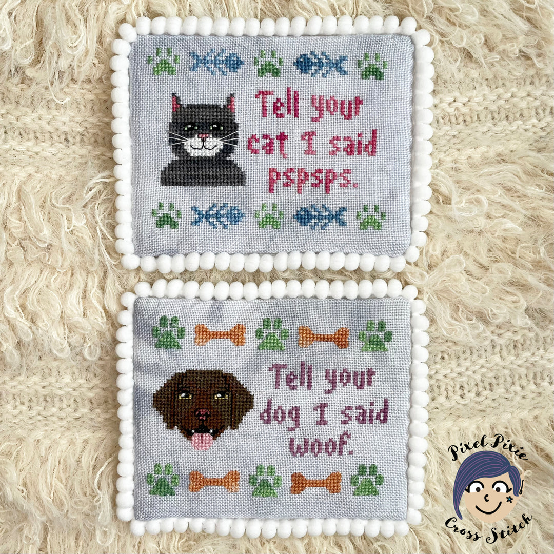 Tell Your Cat / Tell Your Dog | Pixel Pixie