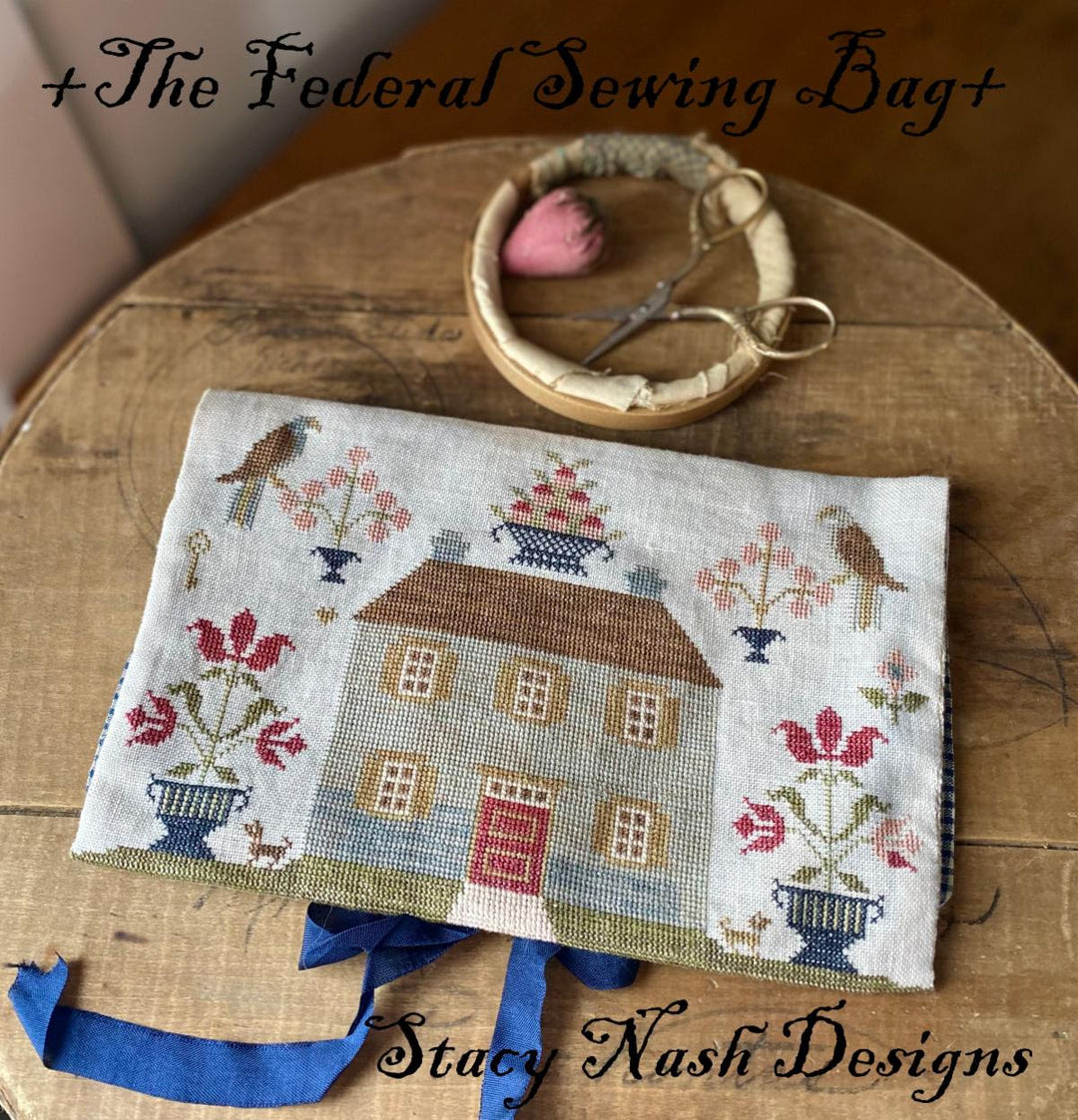 The Federal Sampler Sewing Bag | Stacy Nash (Nashville Market 2024)