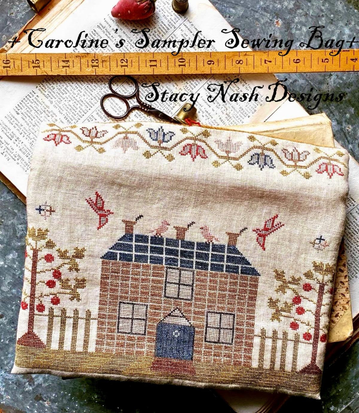 Caroline's Sampler Sewing Bag | Stacy Nash