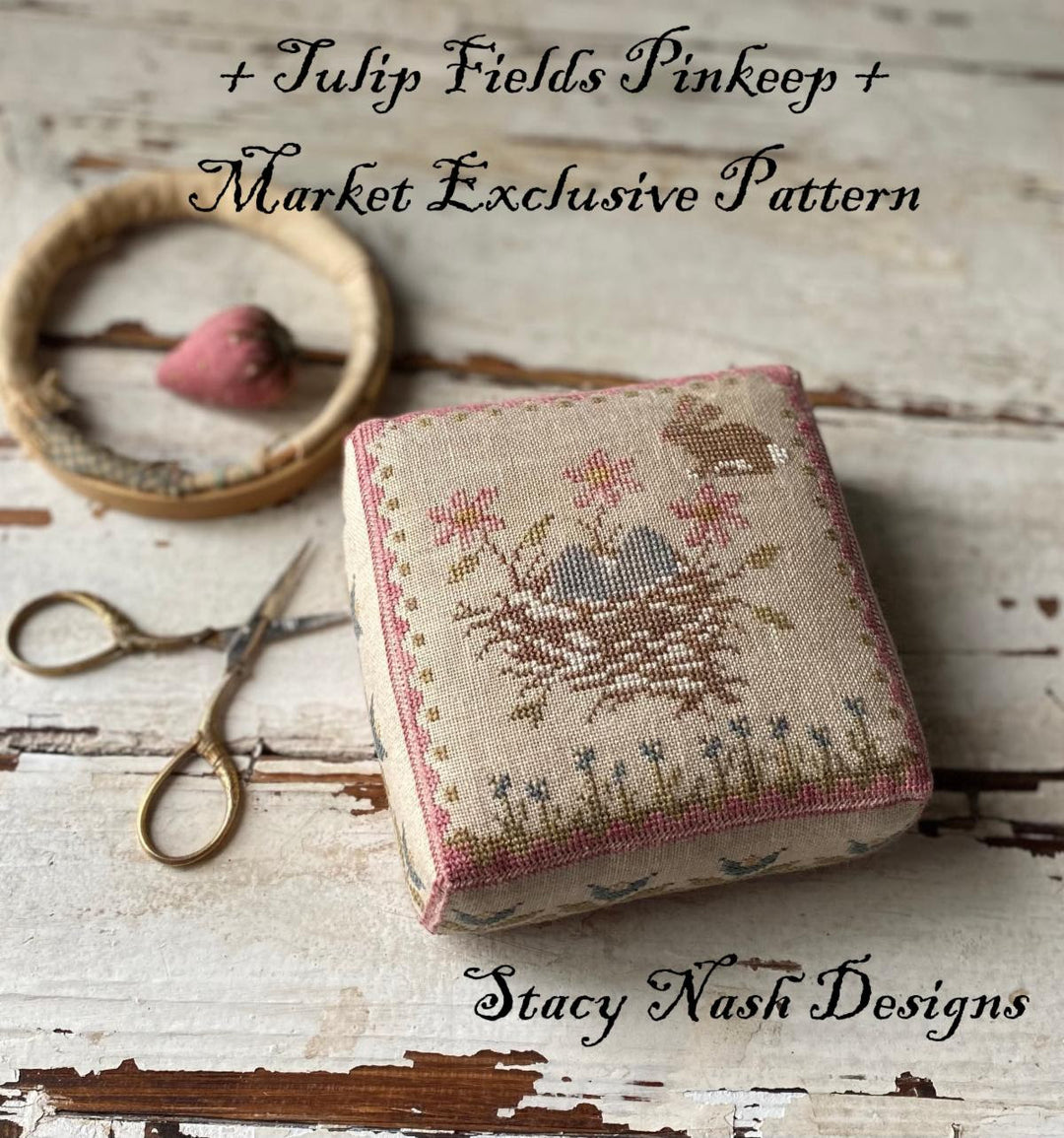 Tulip Fields Pinkeep *market exclusive* | Stacy Nash (Nashville Market 2024)