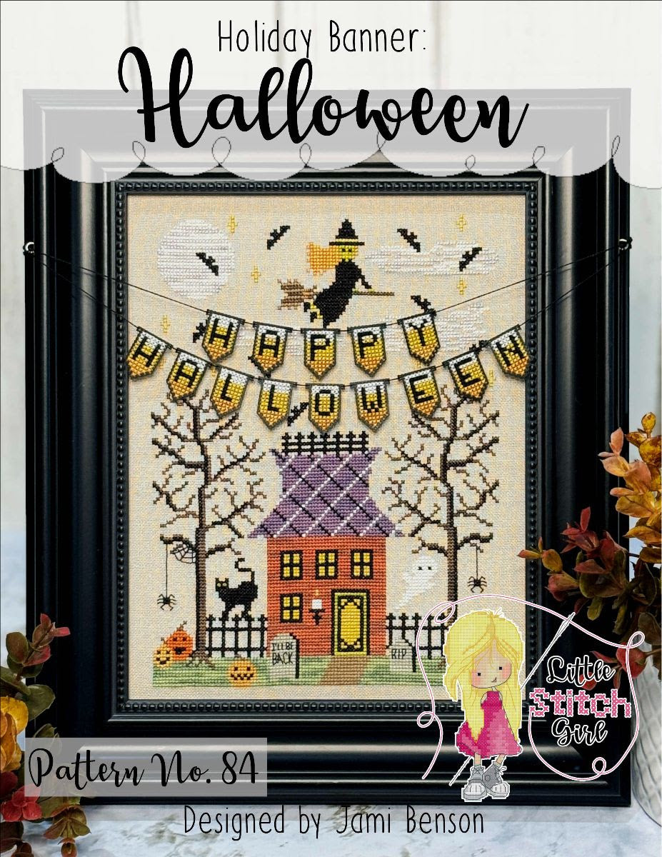 Holiday Banner: Halloween | Little Stitch Girl