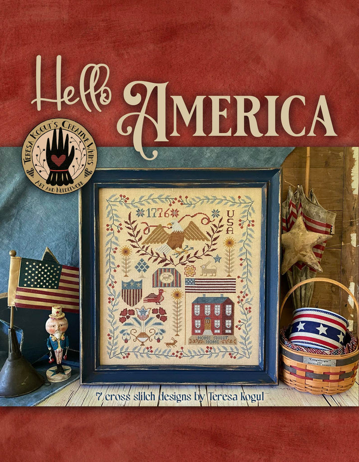 Hello America (Book with 7 designs!) | Teresa Kogut