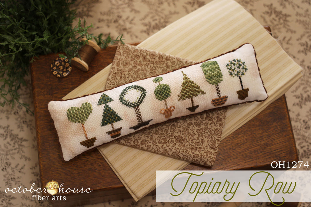 Pre-Order: Topiary Row - Skinny Mini | October House Fiber Arts (ships ~10/21)