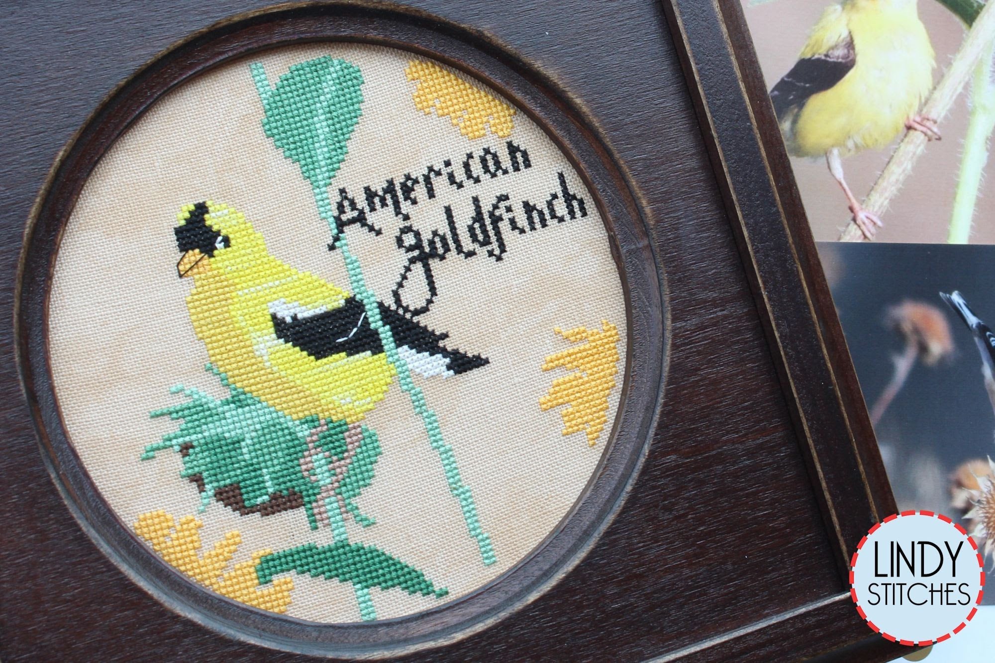 American Goldfinch - Bird Crush Club #9 | Lindy Stitches