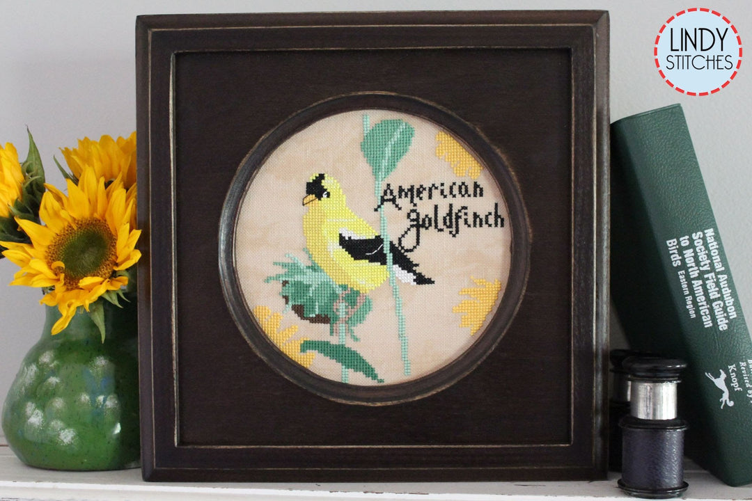 American Goldfinch - Bird Crush Club #9 | Lindy Stitches