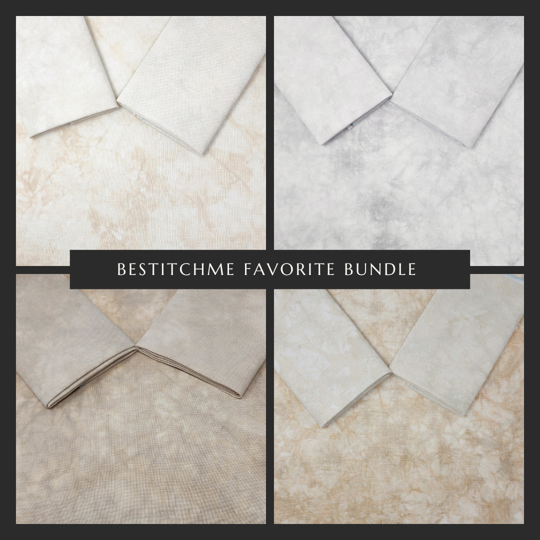 Pre-Order: Neutral Favorites Bundle (4 Fat Quarters) | BeStitchMe (ships LATE Sept)