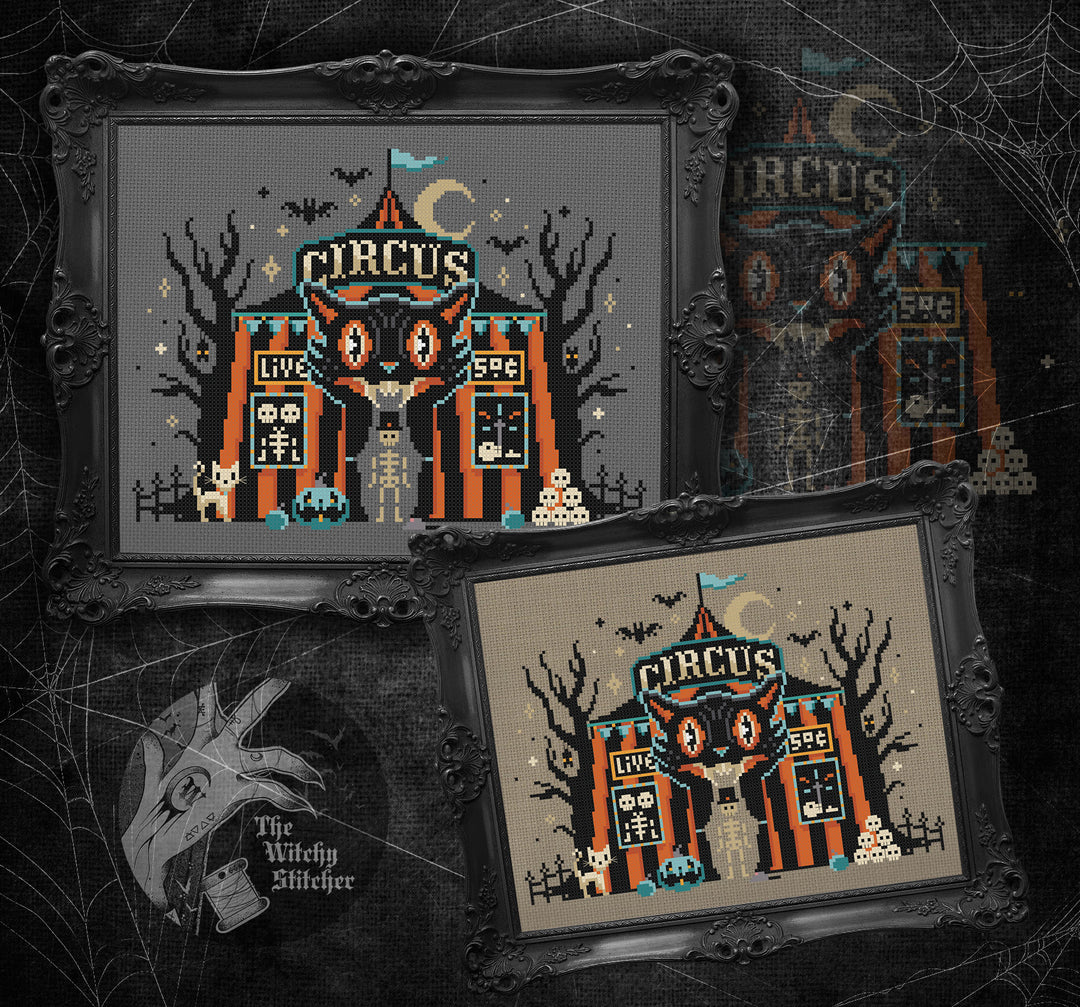 Pre-Order: Vintage Halloween Big Top | Witchy Stitcher (ships in Sept)