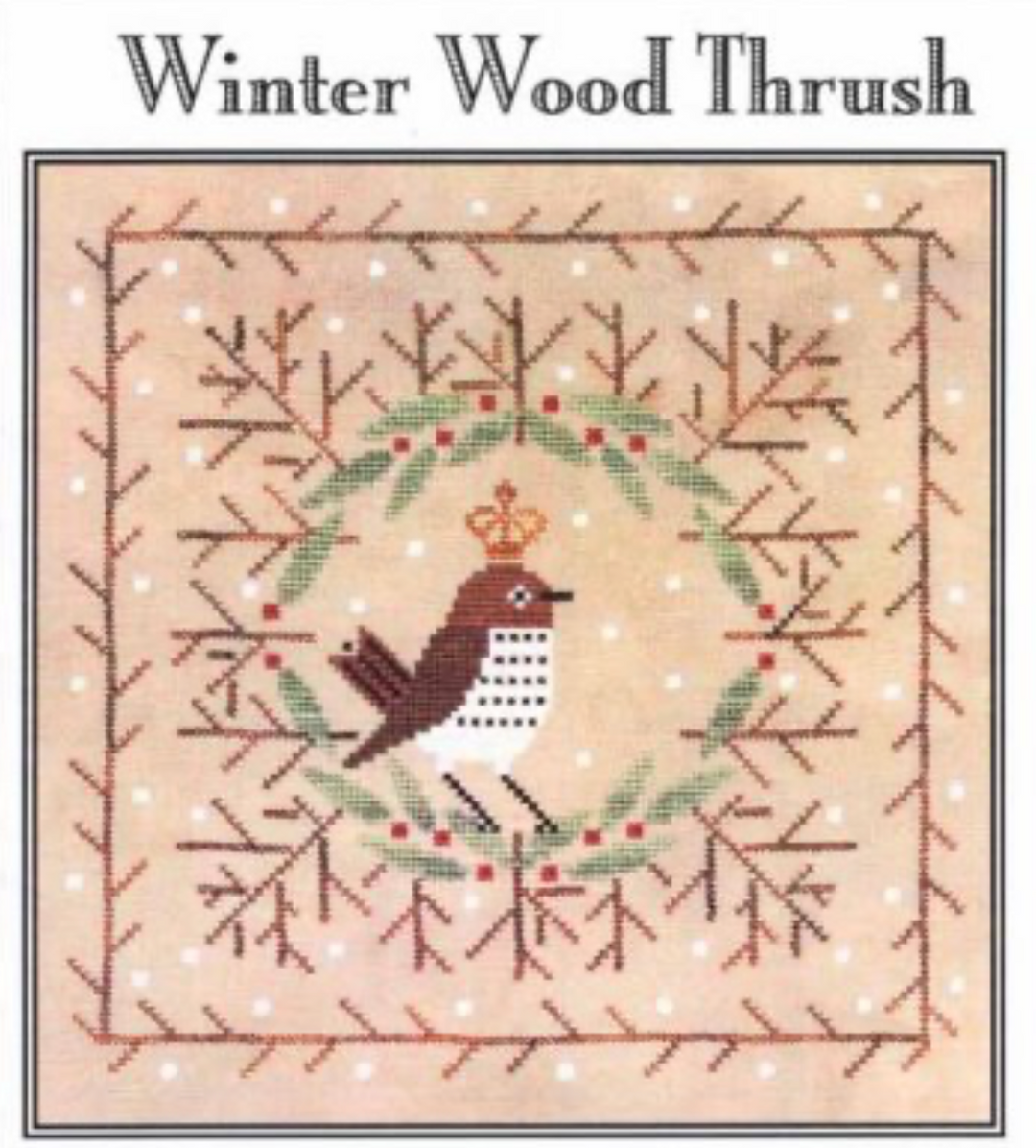 Winter Wood Thrush | Artful Offerings