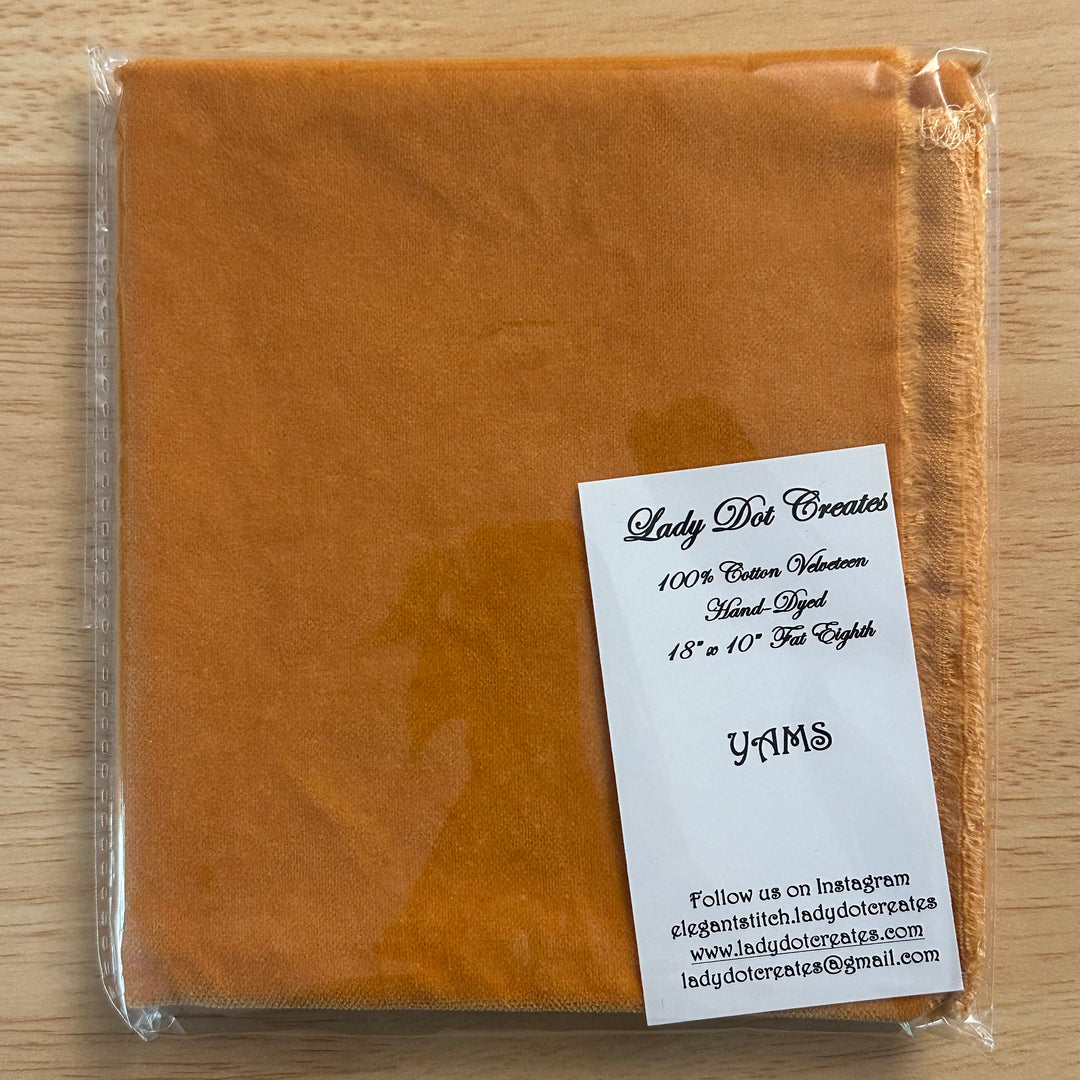 Yams Velveteen | Lady Dot Creates