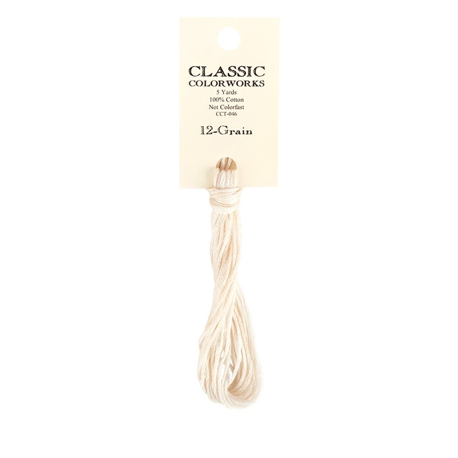 12-Grain Classic Colorworks Thread | Hand-Dyed Embroidery Floss