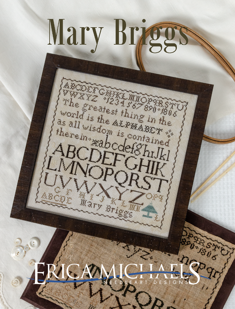 Mary Briggs - Marking Sampler Adaptations | Erica Michaels