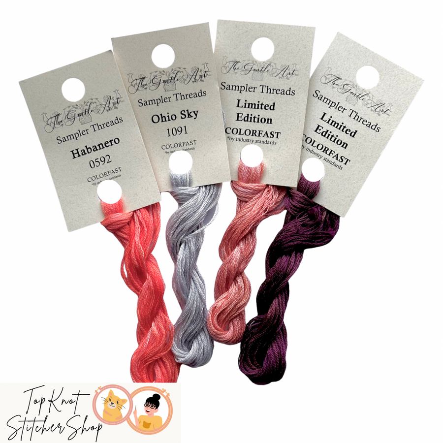 Black Crow  The Gentle Art - Hand-Dyed Embroidery Floss – TopKnot
