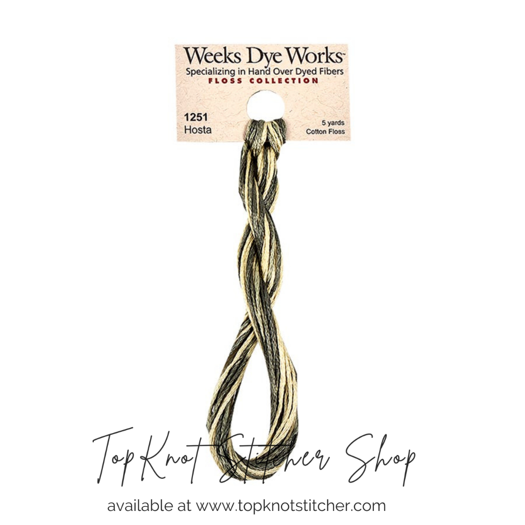 Hosta | Weeks Dye Works - Hand-Dyed Embroidery Floss