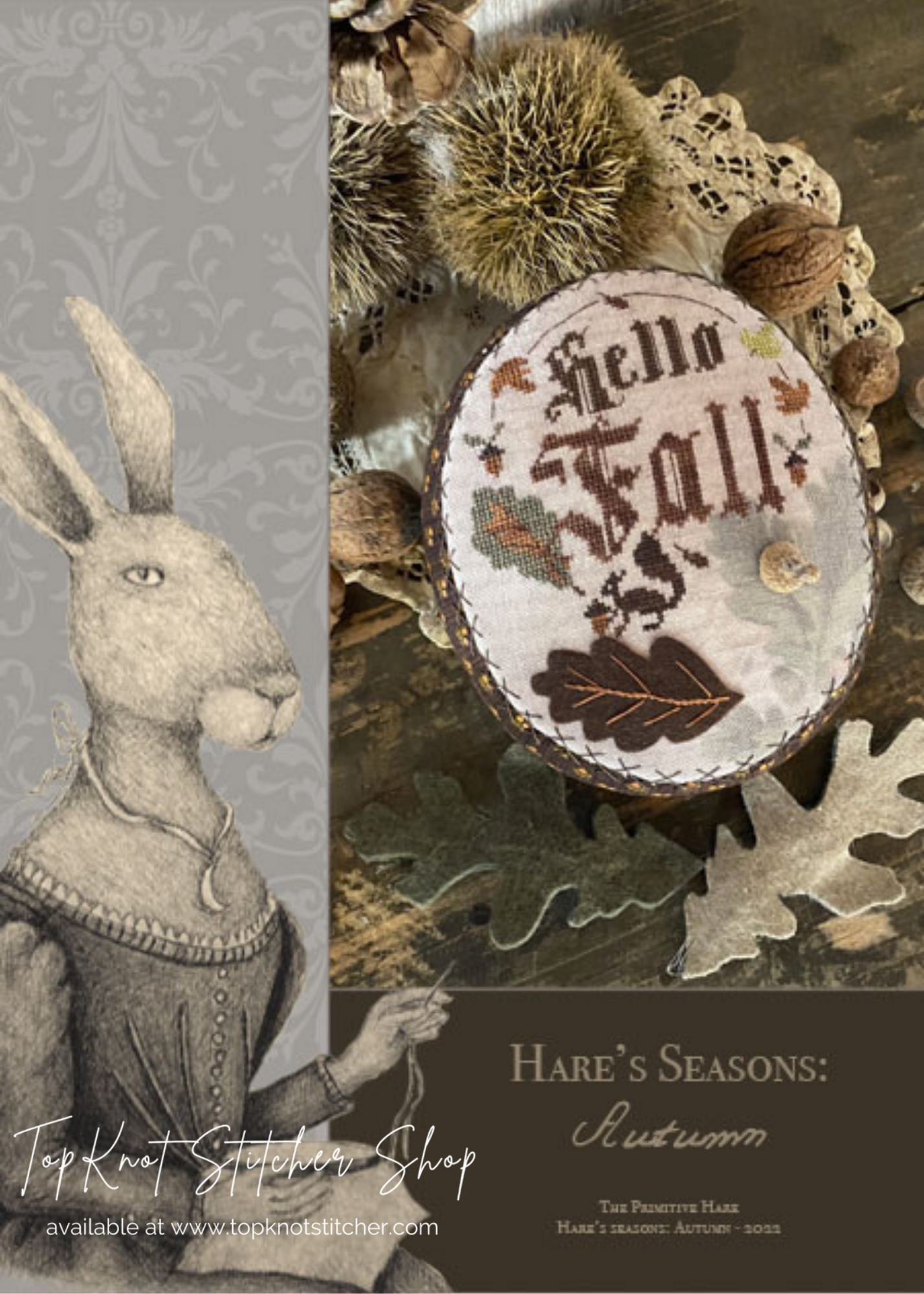 Hare's Seasons: Autumn (Book including 6 patterns!) | The Primitive Hare - Nashville 2022 New Release