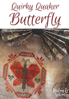 Quirky Quaker Butterfly | Darling & Whimsy Designs