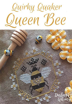 Quirky Quaker Queen Bee | Darling & Whimsy Designs