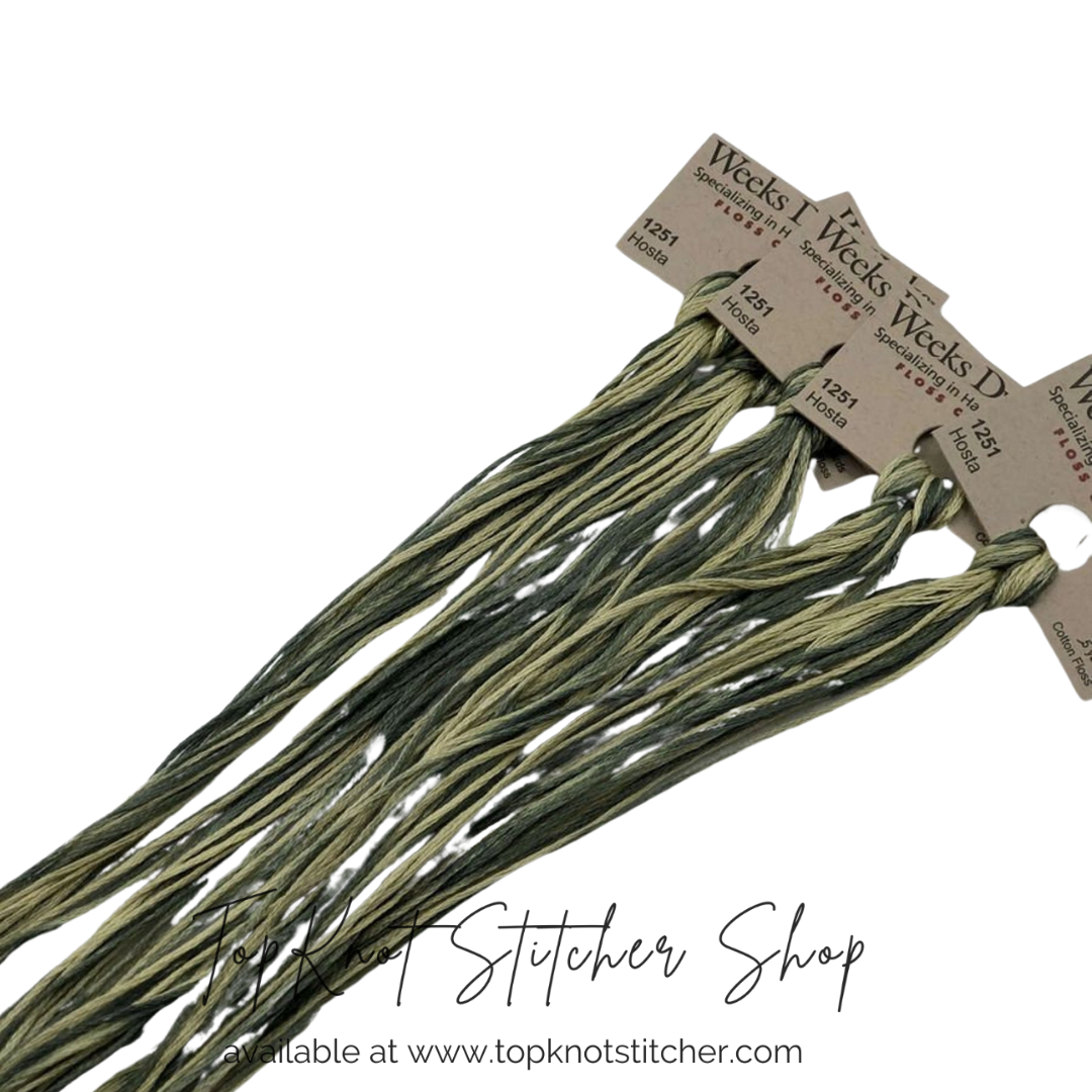 Hosta | Weeks Dye Works - Hand-Dyed Embroidery Floss