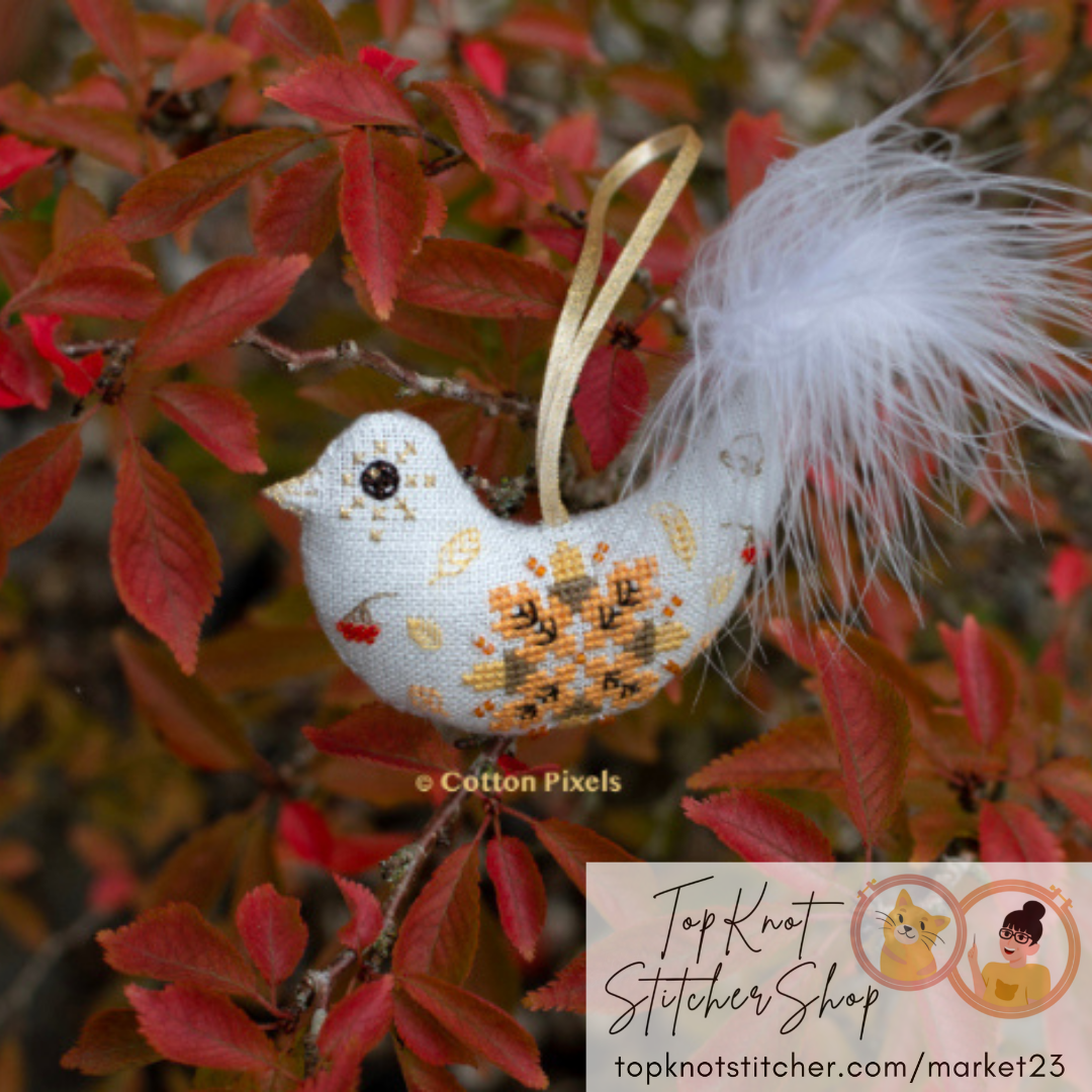 3D Autumn Bird | Cotton Pixels