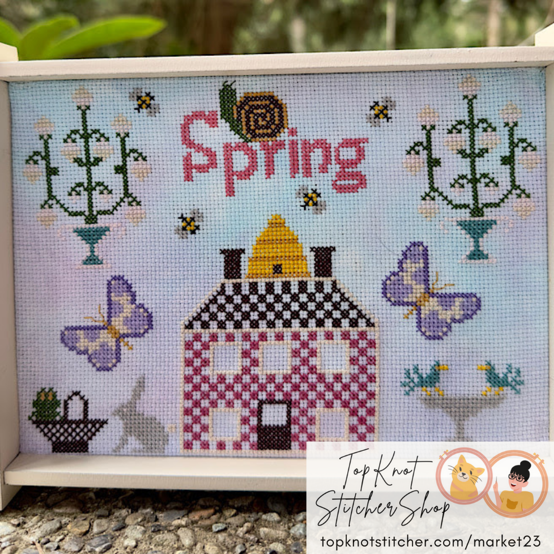 Spring on Autumn Hill Place | Sambrie Stitches