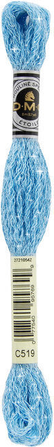 DMC C519 Sky Blue | DMC Etoile Embroidery Thread
