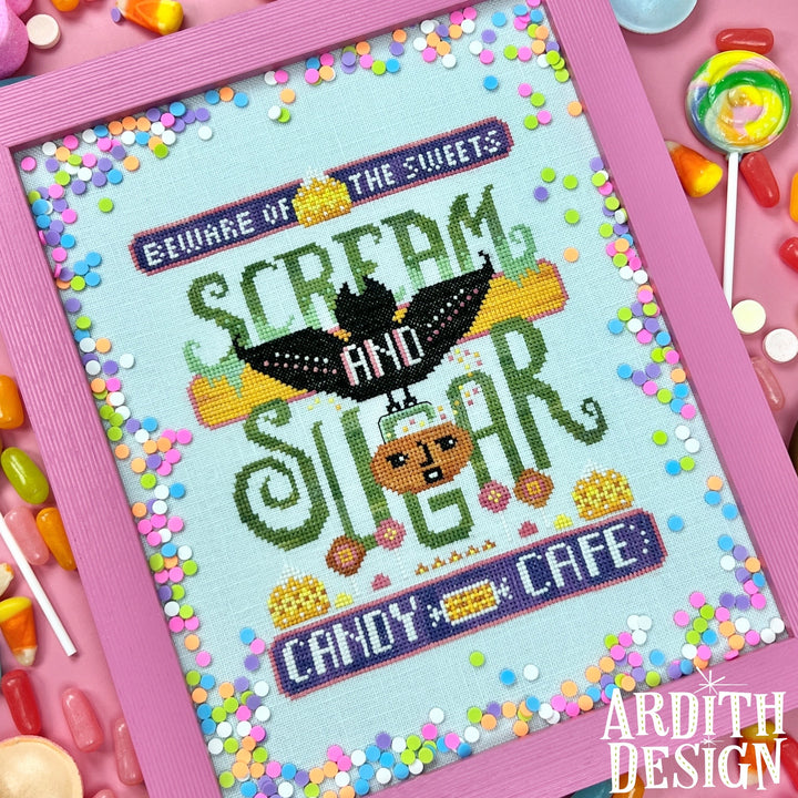 Scream and Sugar Candy Cafe | Ardith Design
