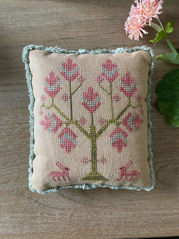 Adorn Your Heart - Sampler and Pincushion | Plum Street Samplers
