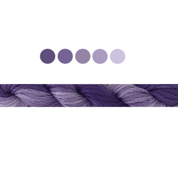 purple variegation palette