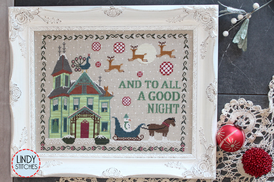 And to All a Good Night | Lindy Stitches