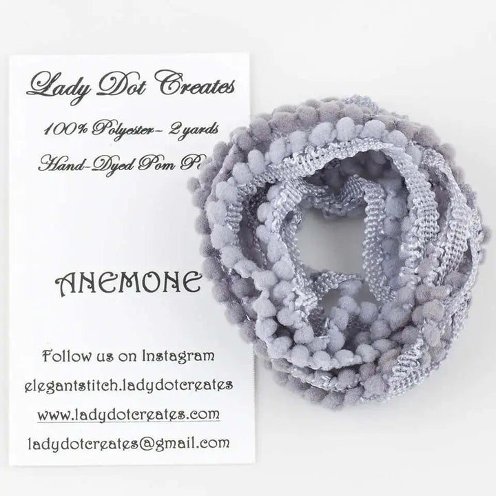 Anemone Pom Pom Trim | Lady Dot Creates