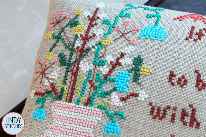 Wildflowers and Keats | Lindy Stitches