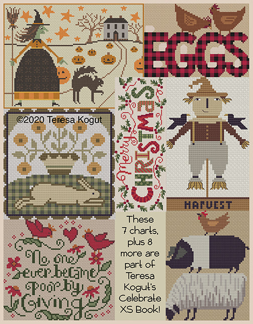 Celebrate - book with 15 designs! | Teresa Kogut