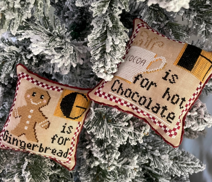 Christmas Alphabet - G is for Gingerbread / H is for Hot Cocoa | Romy's Creations