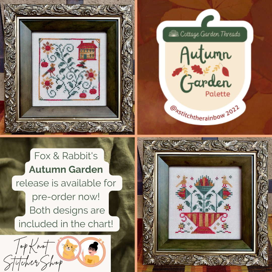 Autumn Urn & My Autumn House #AutumnGardenSAL | Fox & Rabbit Designs
