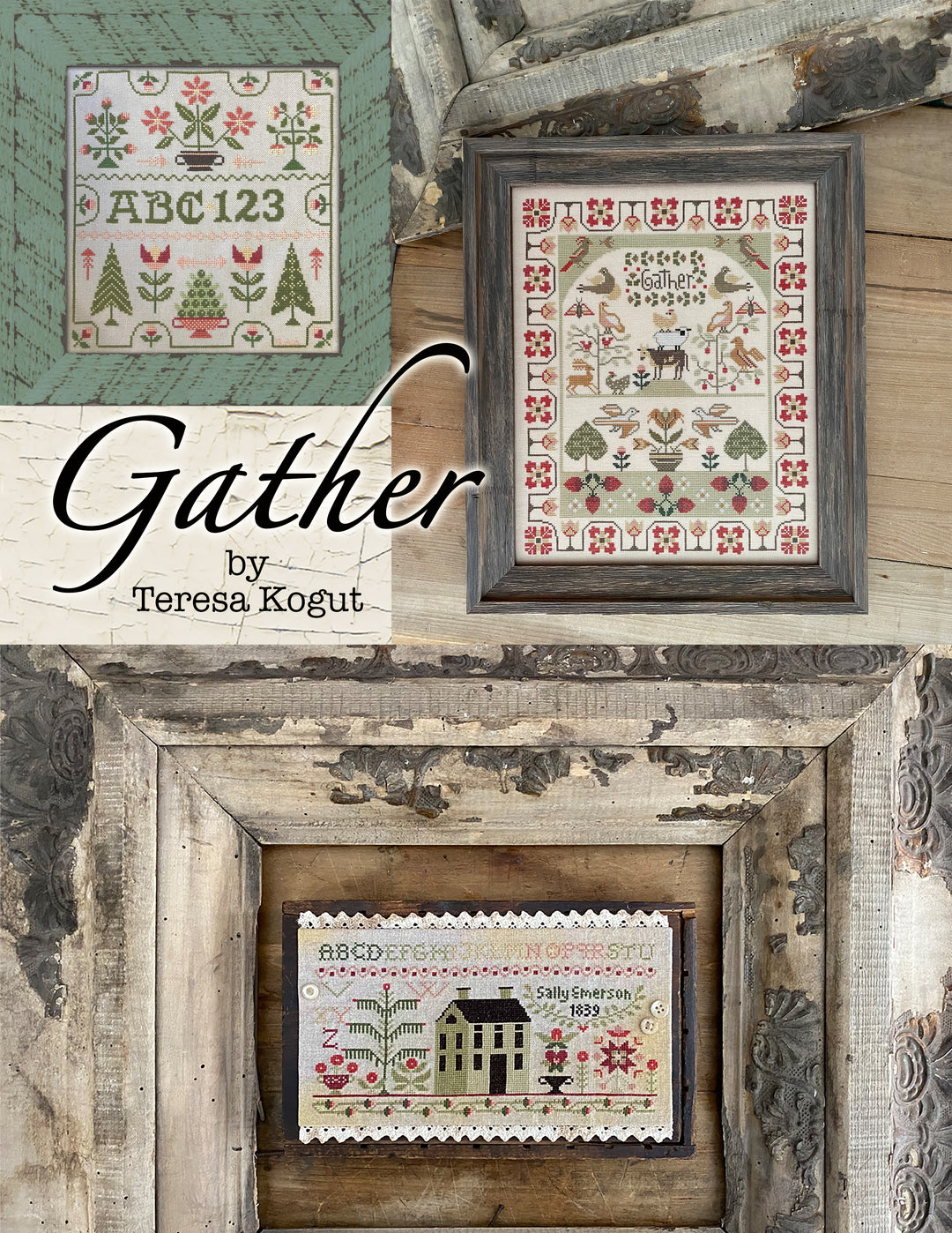 Gather (Book containing 3 patterns) | Teresa Kogut