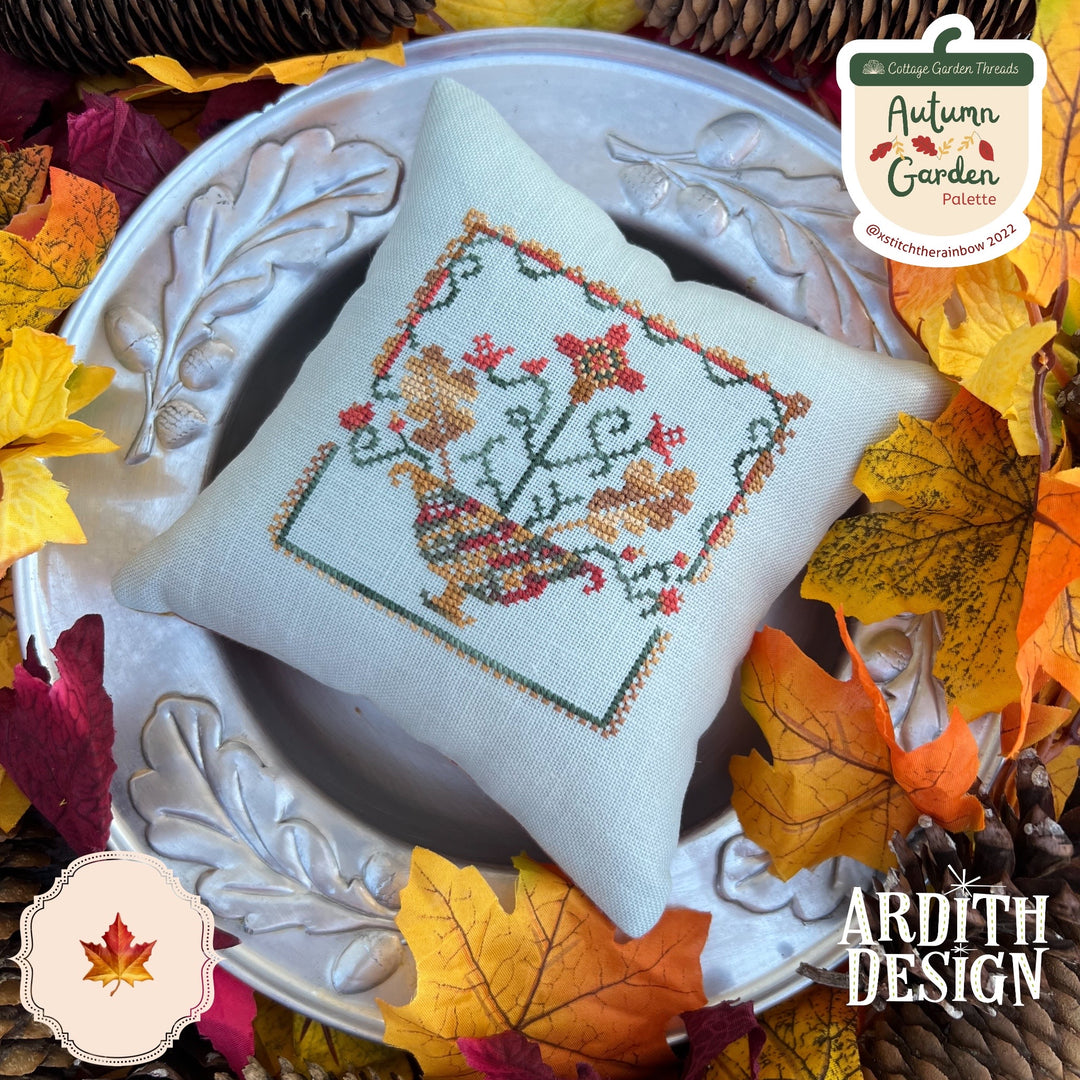 Autumn Floral Urn - #AutumnGardenSAL | Ardith Design