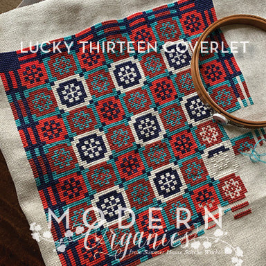 Lucky Thirteen Coverlet | Summer House Stitche Workes