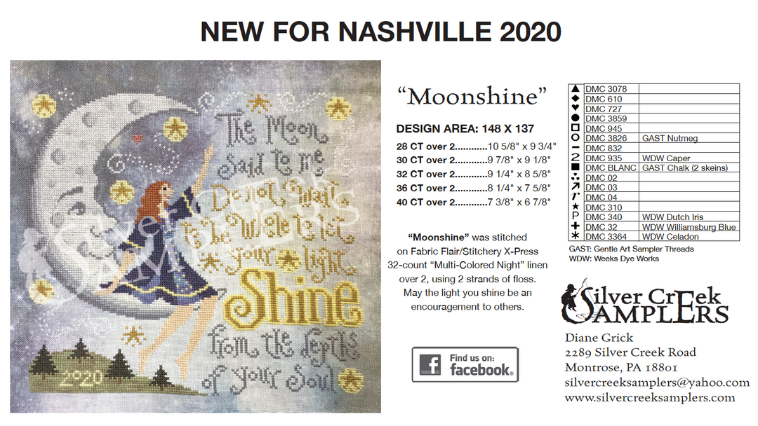 Moonshine | Silver Creek Samplers