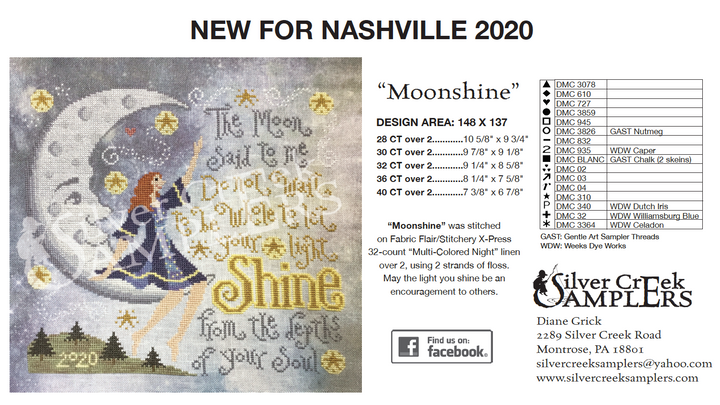 Moonshine | Silver Creek Samplers