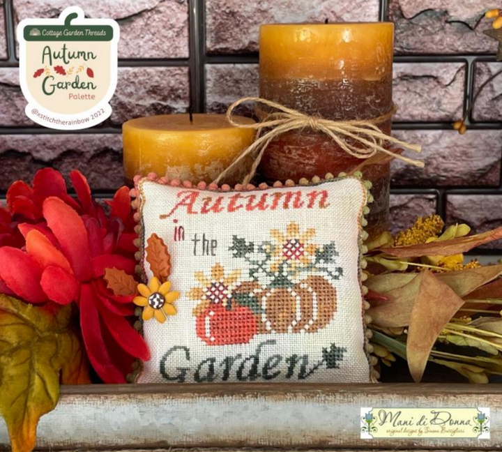 My Garden in Autumn - Autumn Garden Palette XStitch the Rainbow | Mani di Donna