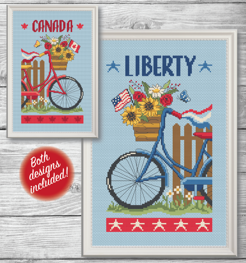 Patriotic Bicycles | Tiny Modernist