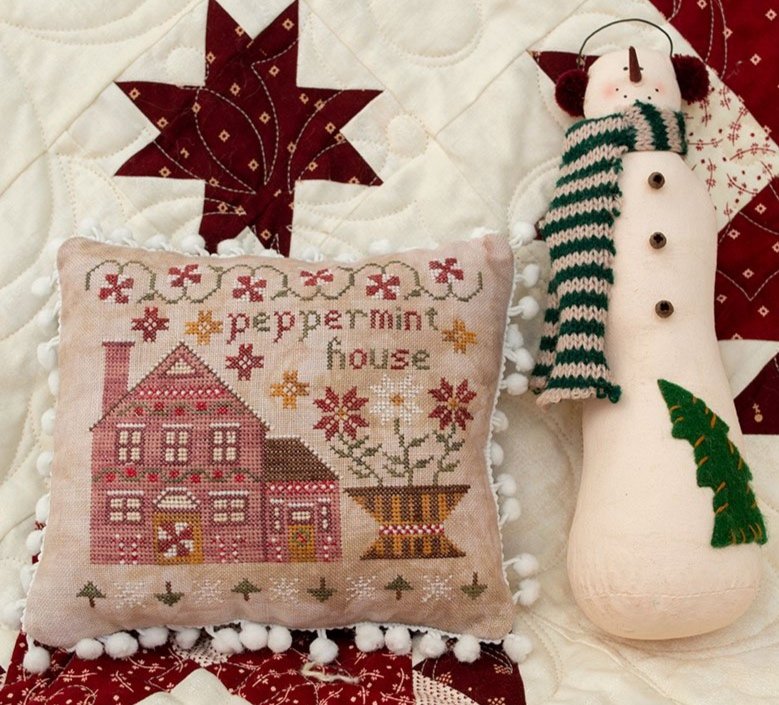 Peppermint House (The Houses on Peppermint Lane #1) | Pansy Patch Quilts and Stitchery