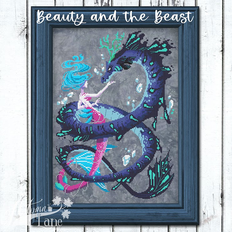 Beauty and the Beast | Autumn Lane Stitchery