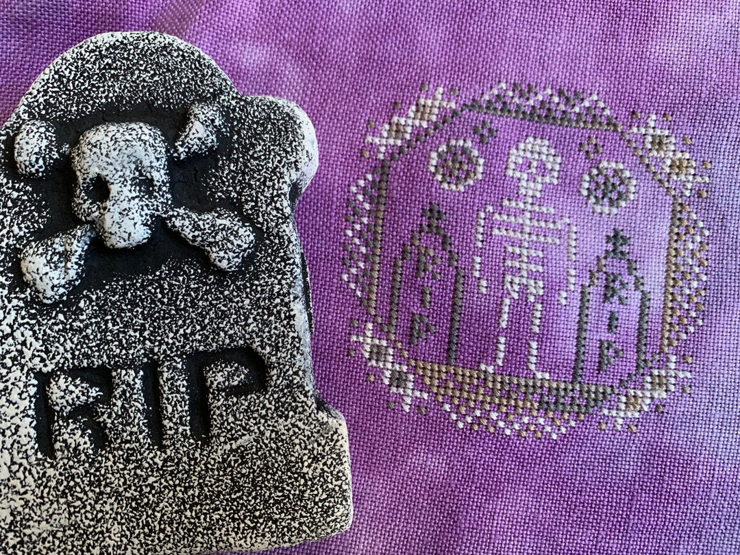 Quirky Quaker Skeleton | Darling & Whimsy Designs