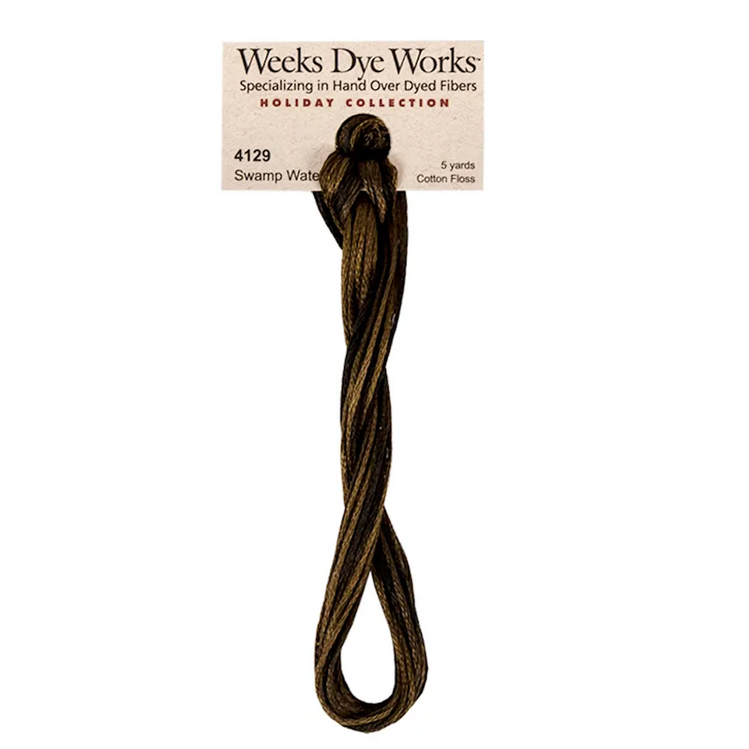 Swamp Water | Weeks Dye Works - Hand-Dyed Embroidery Floss