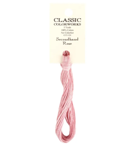 Secondhand Rose | Classic Colorworks Hand-Dyed Embroidery Floss