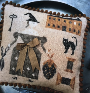 The Goode Stitching Witch Pinkeep | Stacy Nash Primitives