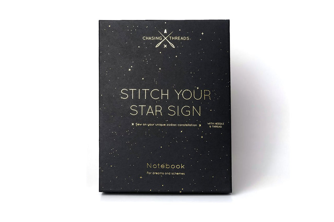 Stitch Your Star Sign Notebook | Chasing Threads
