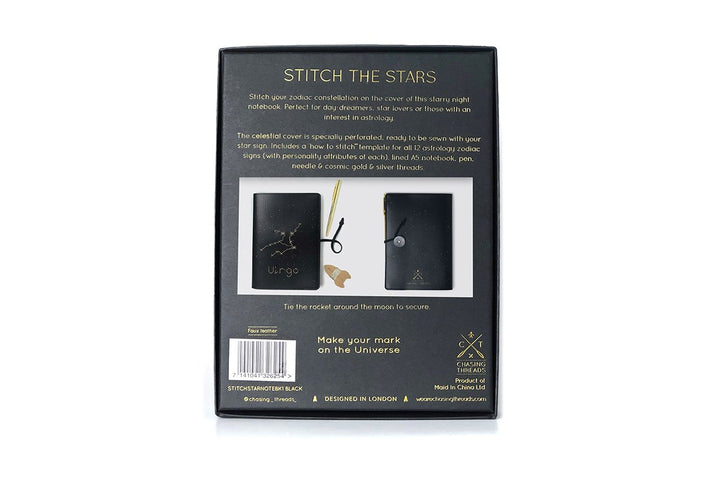 Stitch Your Star Sign Notebook | Chasing Threads