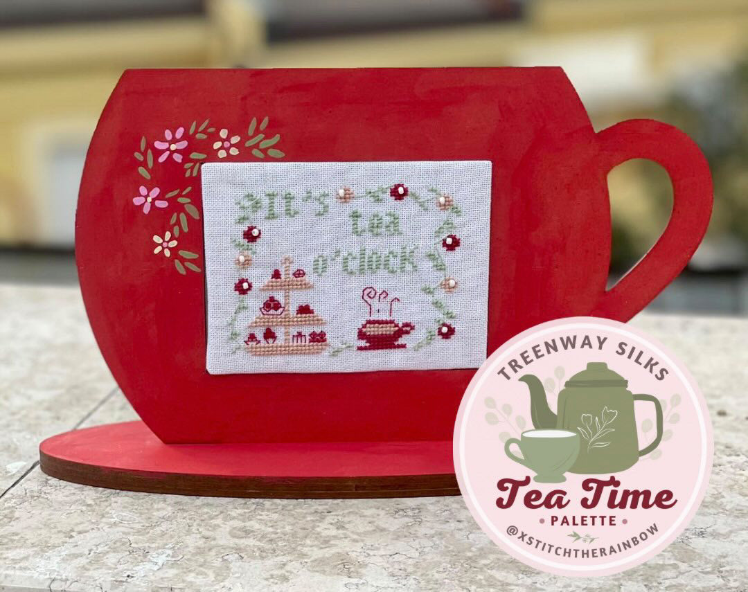 Tea O'Clock - Tea Time Palette | Romy's Creations – TopKnot Stitcher Shop